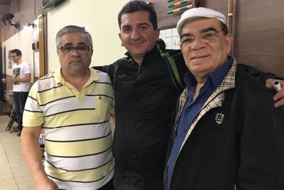 Rui Chapel Visita A Greens Snooker Bar