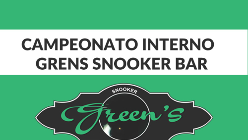 Campeonato INTERNO do GRENS SNOOKER BAR